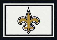 New Orleans Saints Team Spirit Rug New Orleans Saints